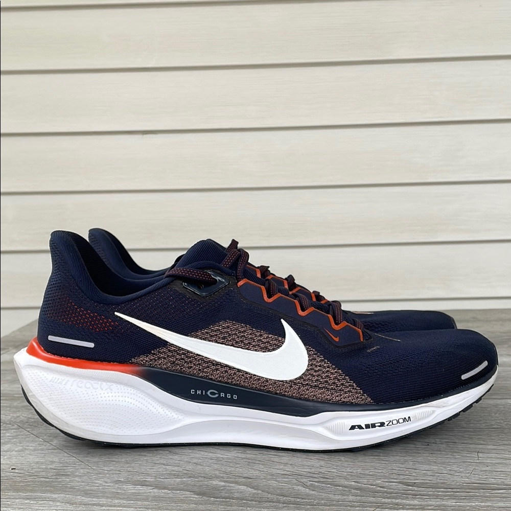 Nike Pegasus 41 Men's Road Running Shoes Size 13 Chicago Bears